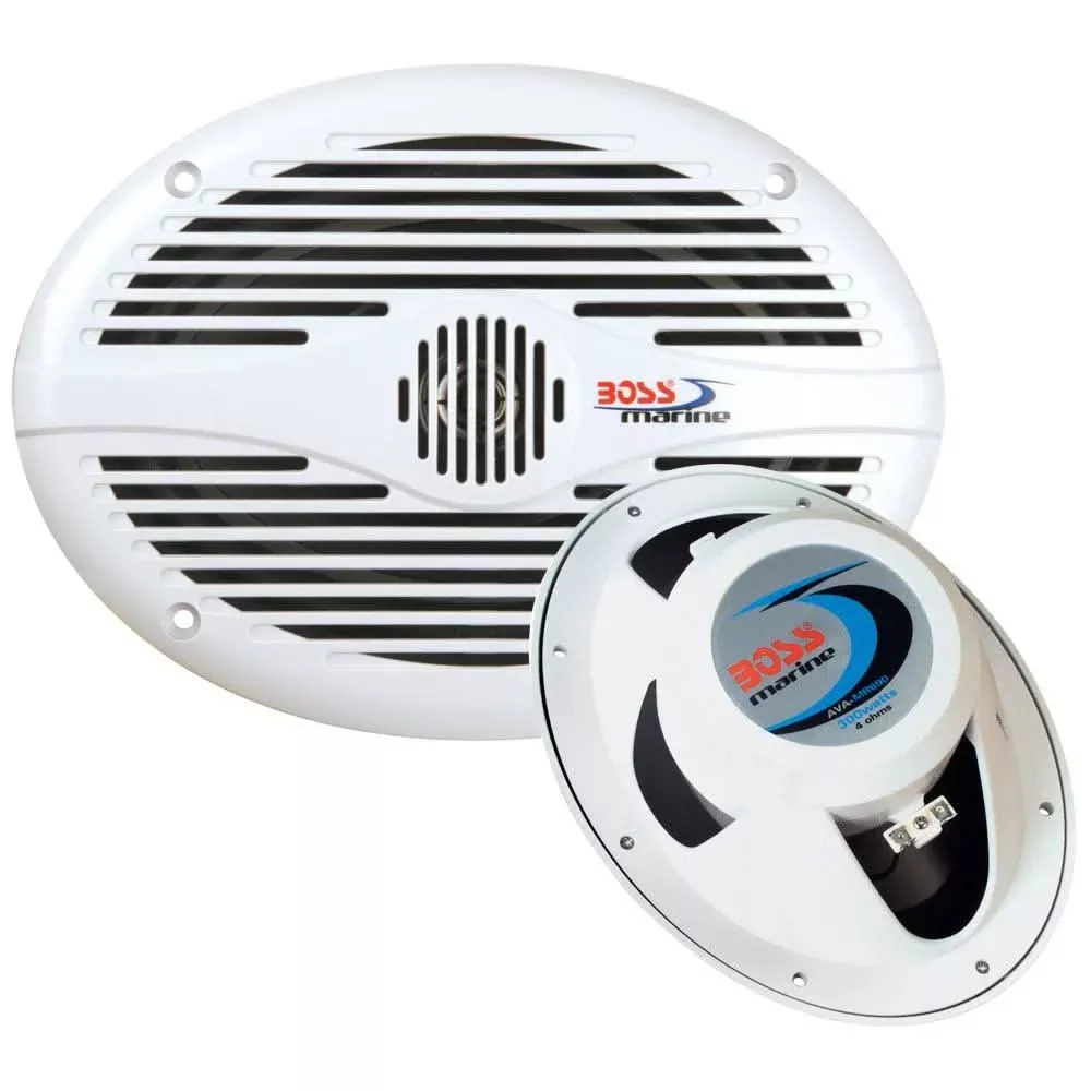 Boss Audio MR690 6" x 9" White Oval Speakers - MR690
