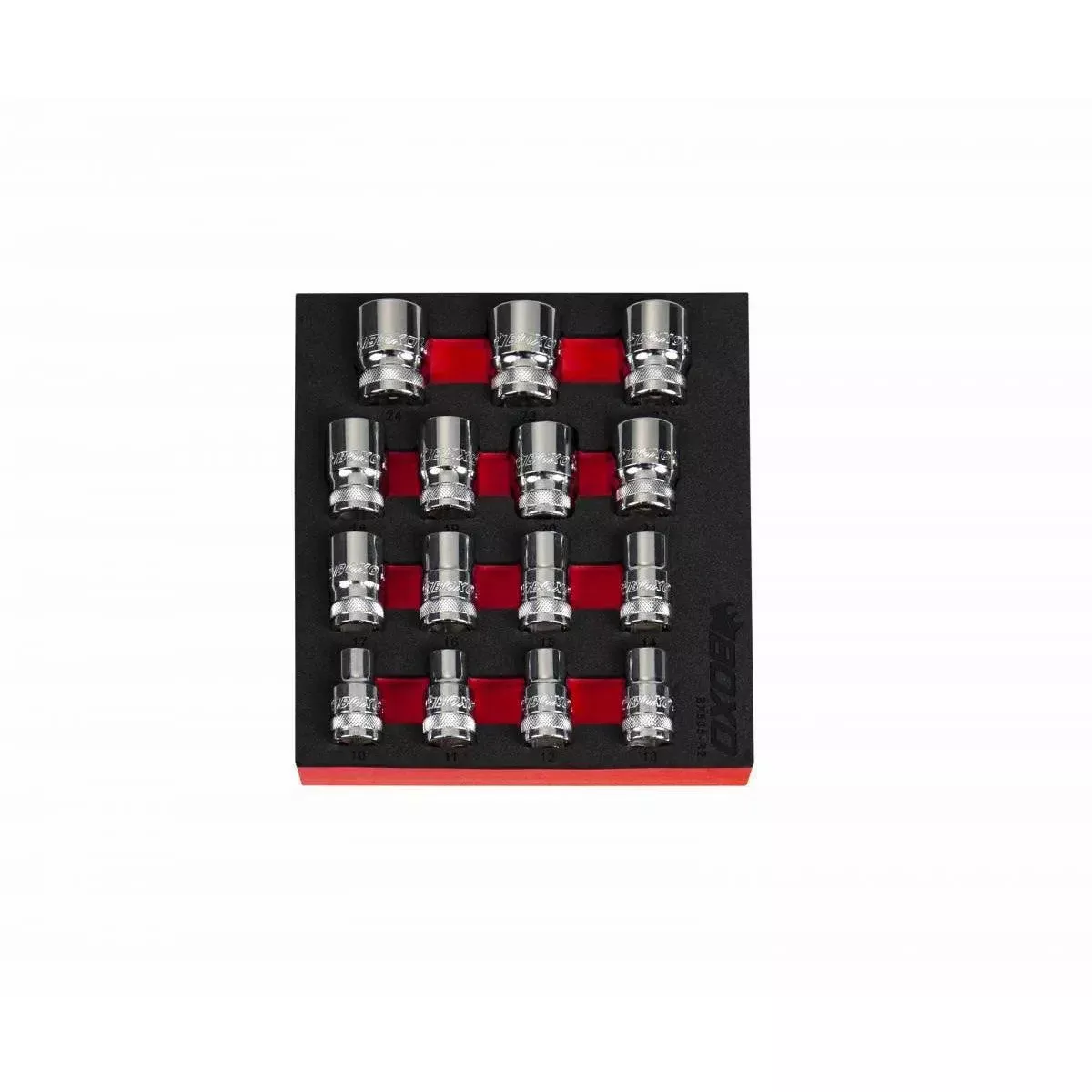 Boxo 1/2" Drive Spline Socket Set | 1/9th EVA Foam