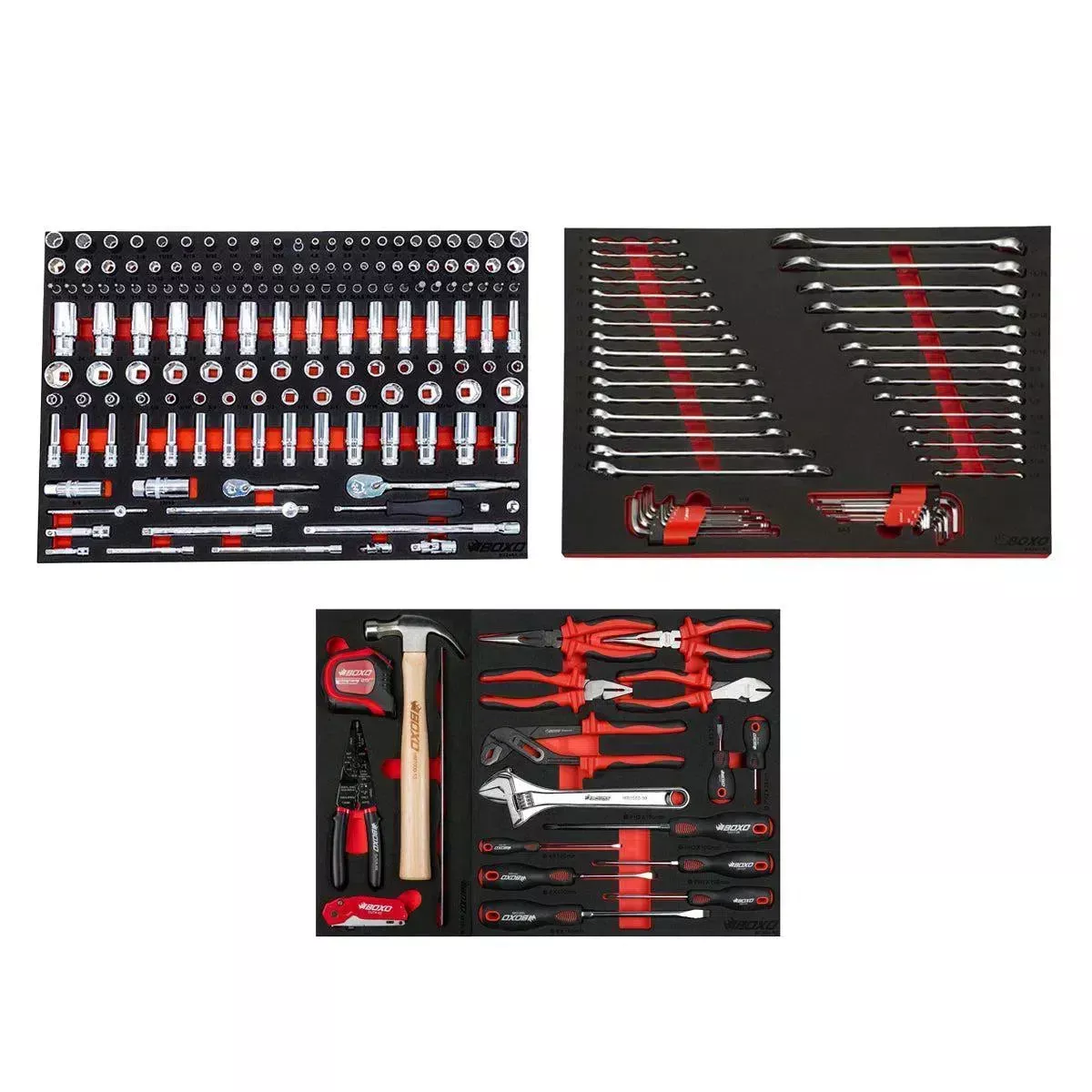 Boxo Metric and SAE Master Tool Set | Starter, 222-Pieces