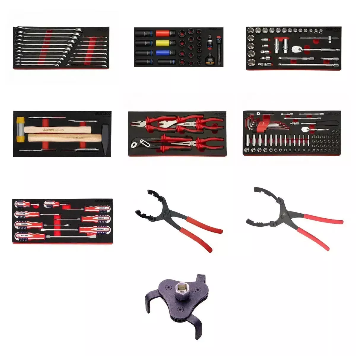 Boxo Quick Service Automotive Tool Set | Starter, 169-Pieces