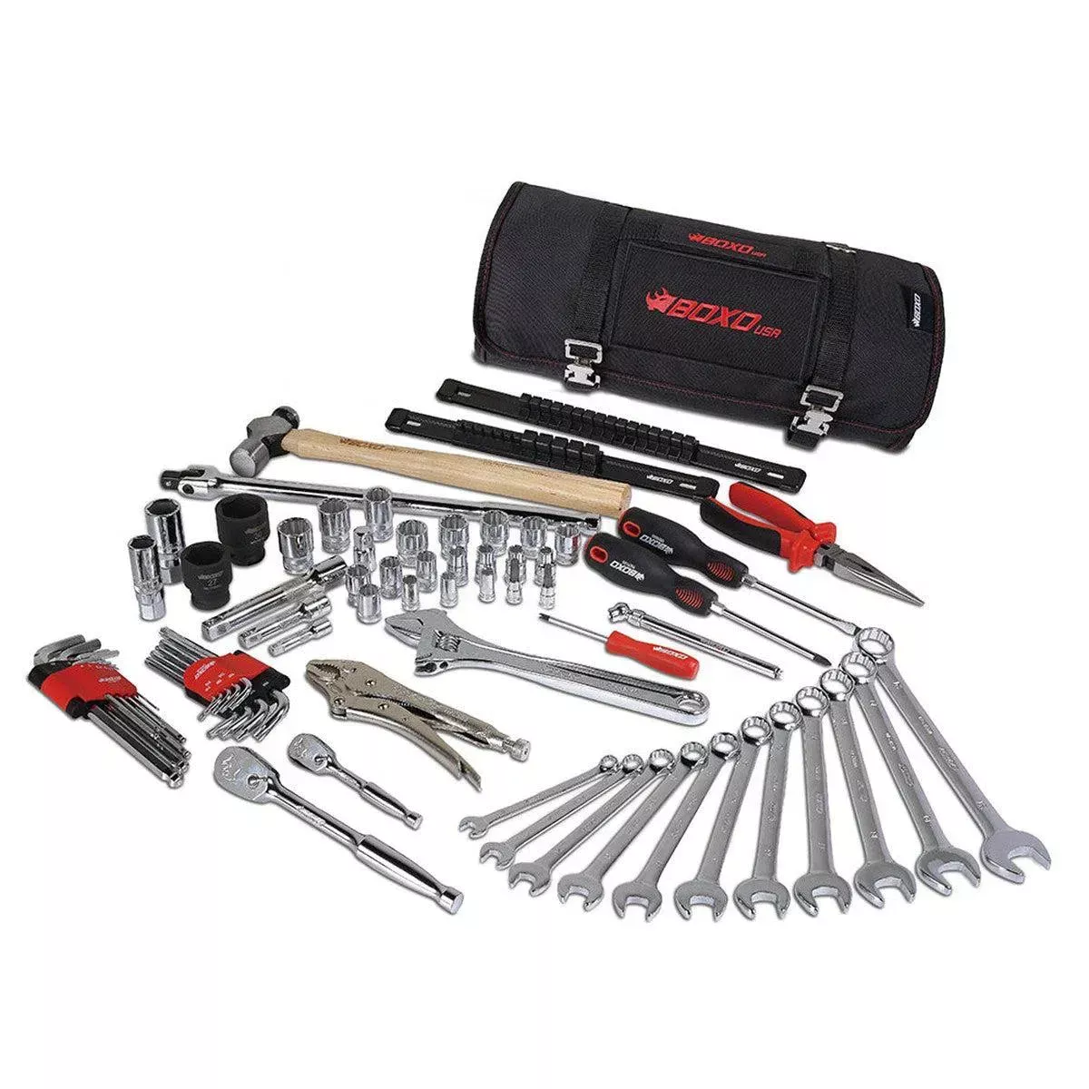 Boxo UTV Roll | 69-Piece Metric UTV Tool Roll