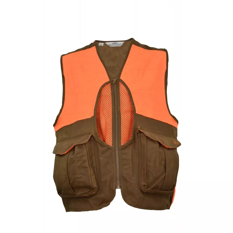 BOYT HARNESS COMPANY Waxed Cotton Upland Vest with Mesh Back