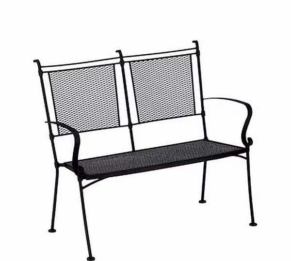 Bradford Wrought Iron Bench