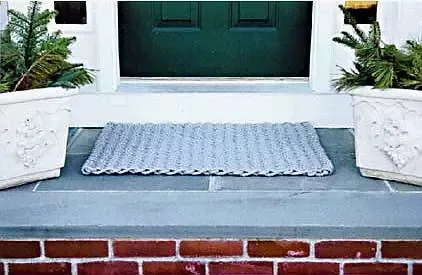 Braided Rope Doormat - 18 in x 30 in- All Weather