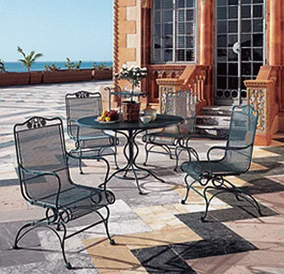Briarwood Wrought Iron Patio Set