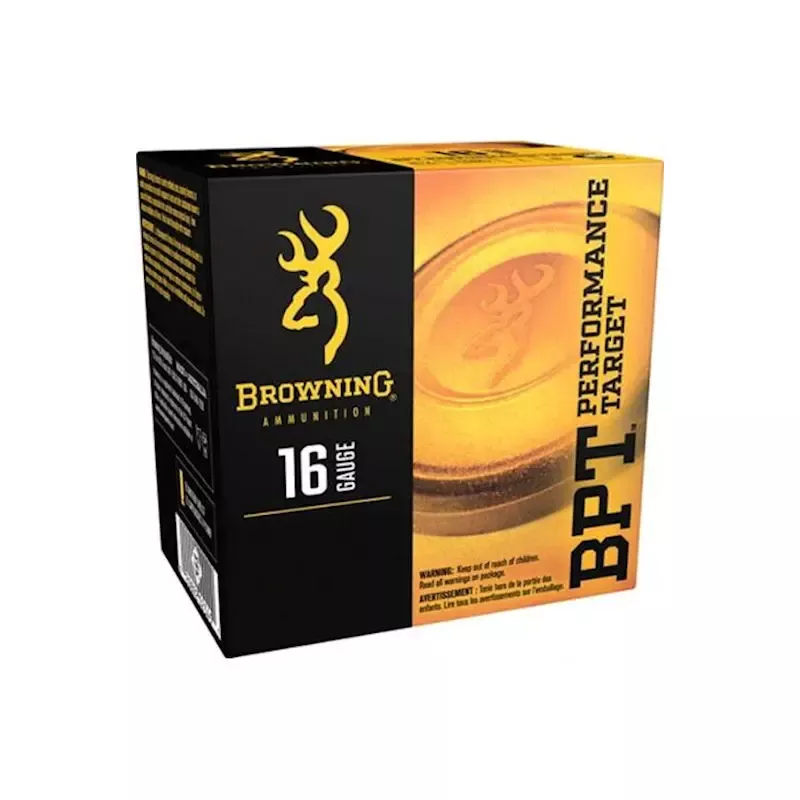 Browning BPT Performance Target 16 Ga 2.75″ 1 oz 1165 fps #8 25/Box