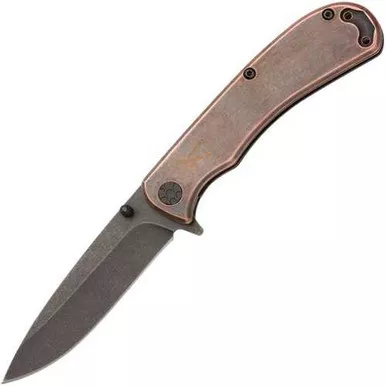 Browning Rivet Copper Folder D2 Blade Knife