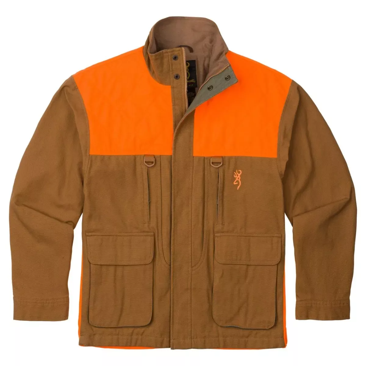 Browning Upland Hunting Jacket-Tan/Orange