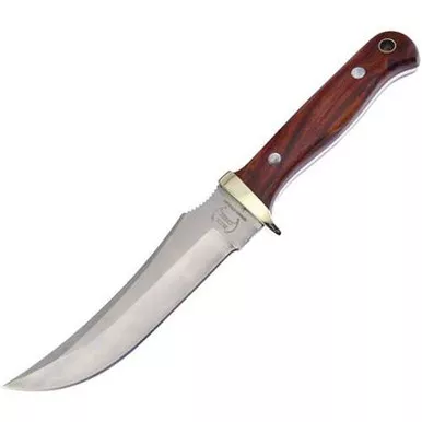 Buck Creek Rosewood Handle Fixed Blade Hunting Knife