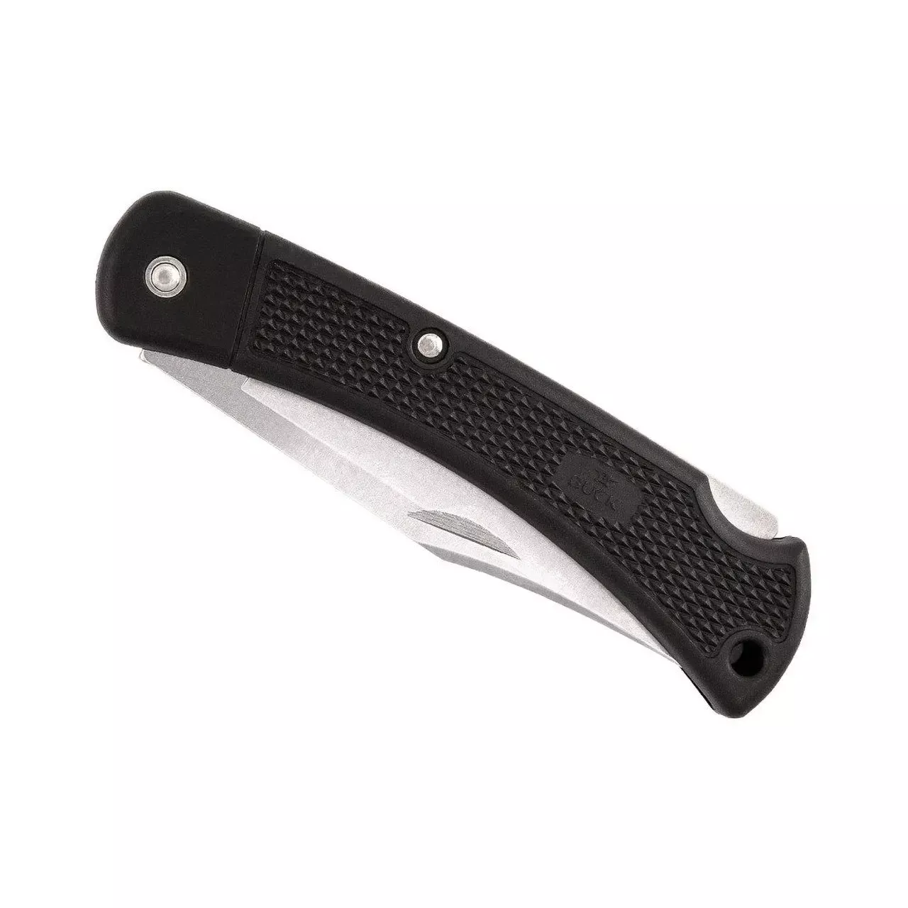 Buck Knives 110 Folding Hunter LT 3.5″ Plain Blade Folding Knife with Sheath