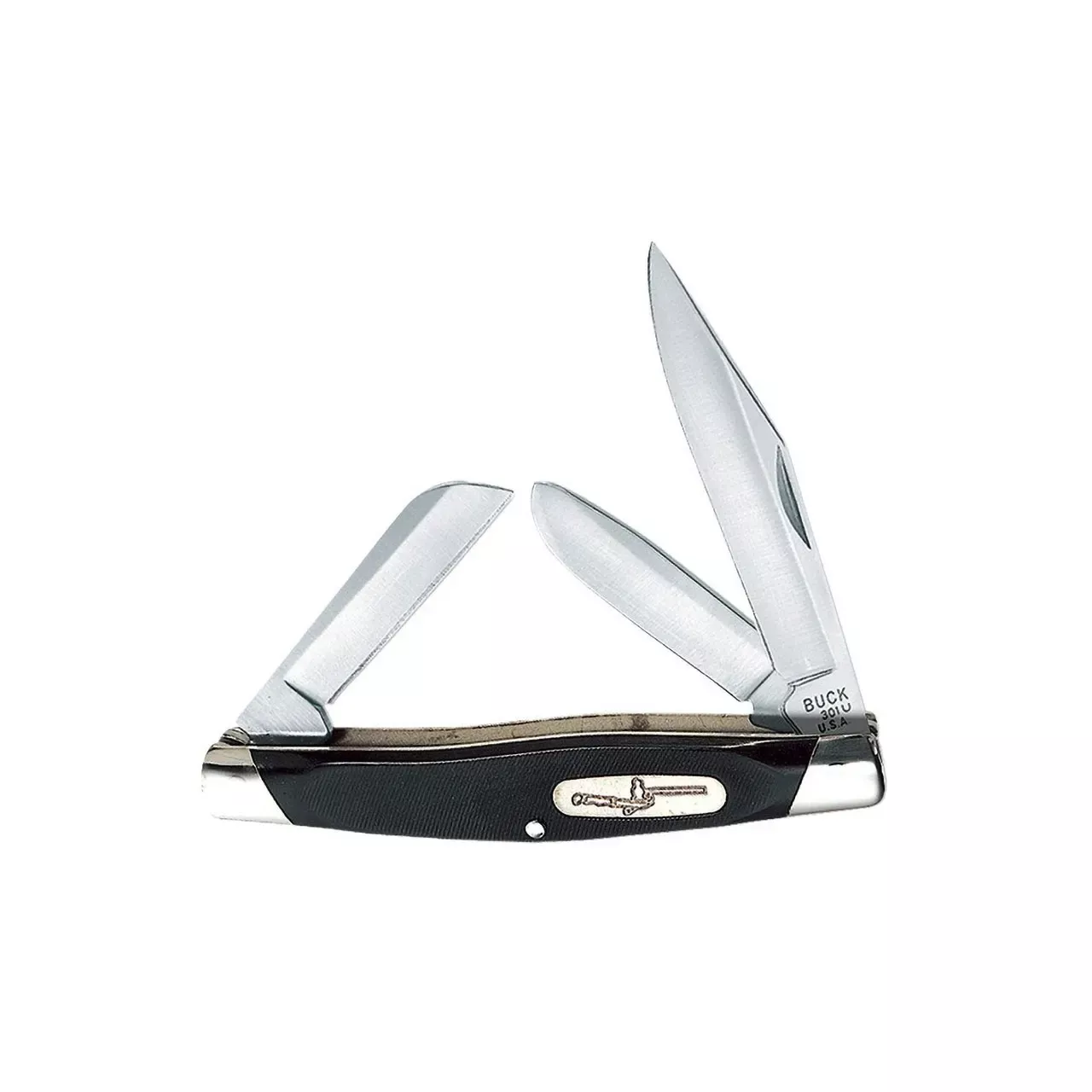 Buck Knives 301 Stockman Knife Black 2 3/4″