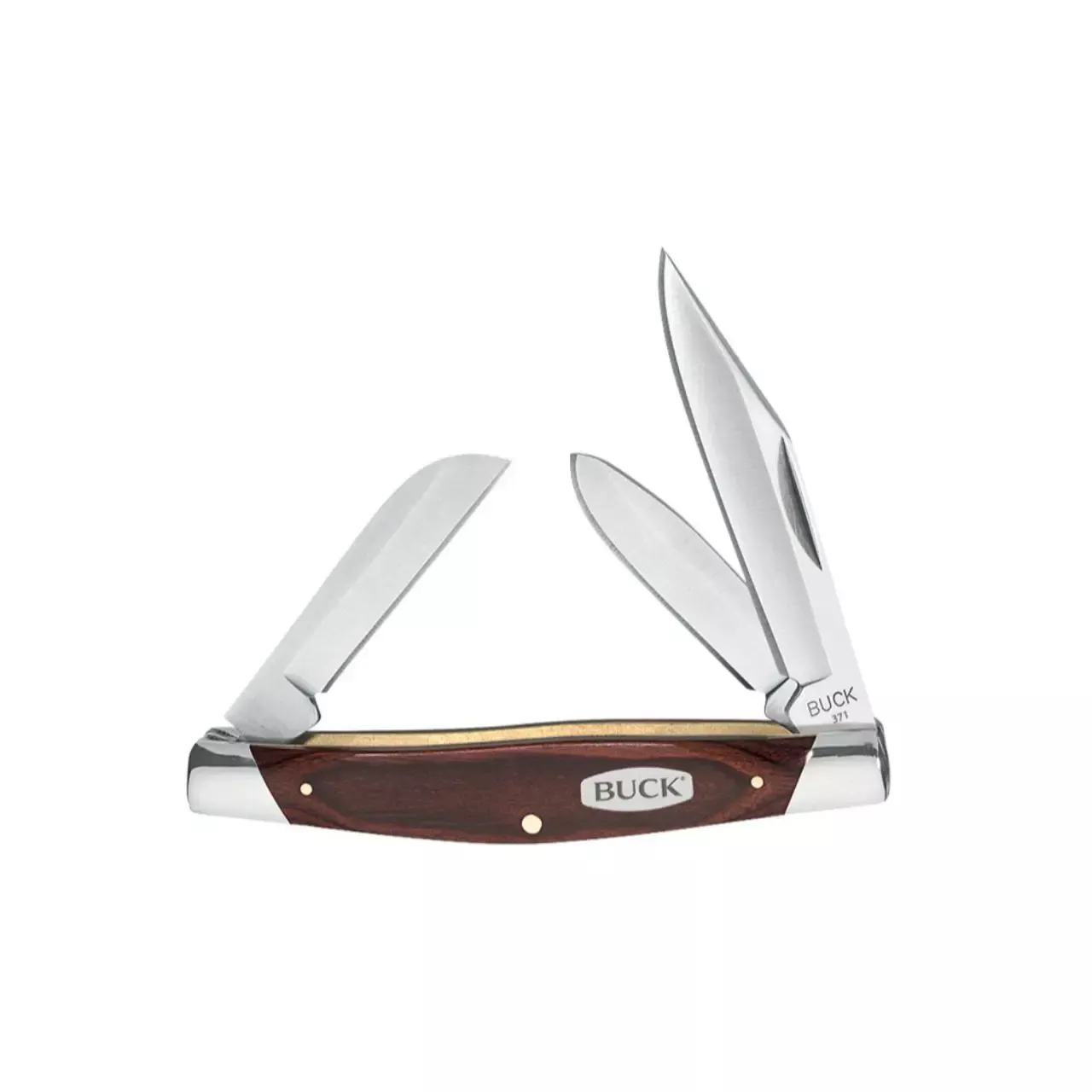 Buck Knives 371 Stockman 3-Blade Pocket Knife