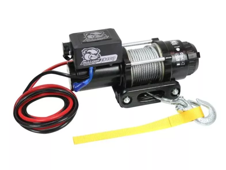 Bulldog Winch 3,400 lbs Trailer/Utility Winch with Wire Rope• 15017