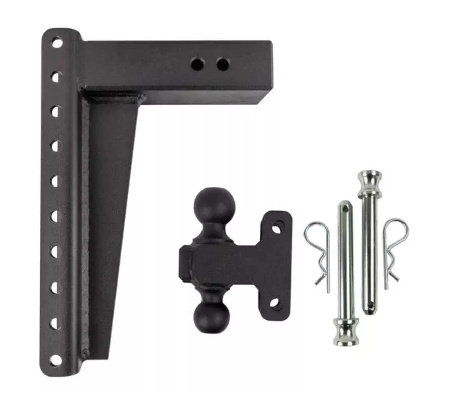 Bulletproof Hitches 3.0” Heavy Duty 14″ Drop/Rise Hitch• HD3014
