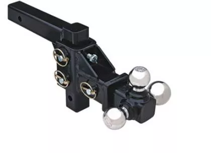 Buyers Adjustable Tri-Ball Hitch With Chrome Towing Balls• 1802225