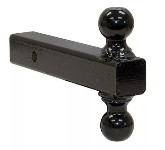 Buyers Double Ball Hitch Solid Shank, 2″ and 2 5/16″• 1802215