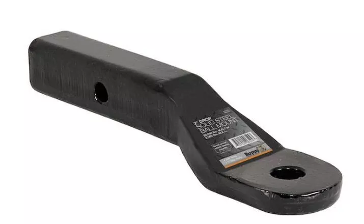 BuyersHeavy Duty Solid Shank Ball Mount 2" Drop 1" Hole• 1803050