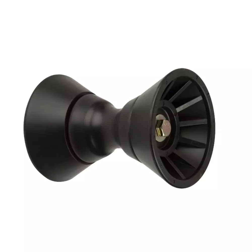 C.E. Smith 4″ Bow Bell Roller Assembly – Black TPR [29333]