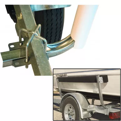C.E. Smith 5-Foot Carpeted Bunk Board Guide-On