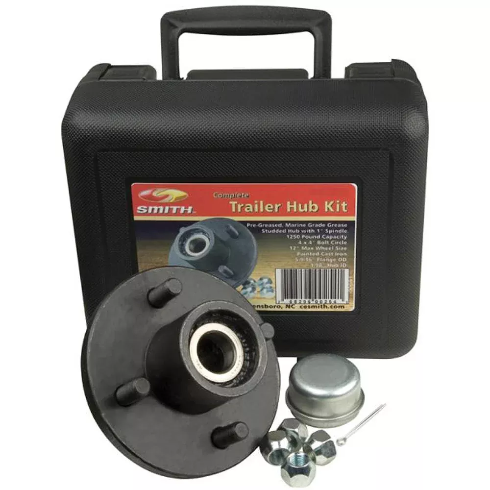 C.E. Smith Trailer Hub Kit Package 1-1/16″ Stud 4 x 4 [13109]
