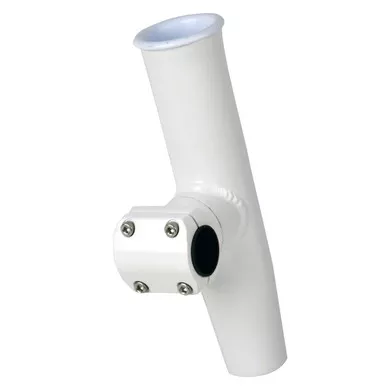 C.E. Smith White Aluminum 1-1/4" Rod Holder Mount