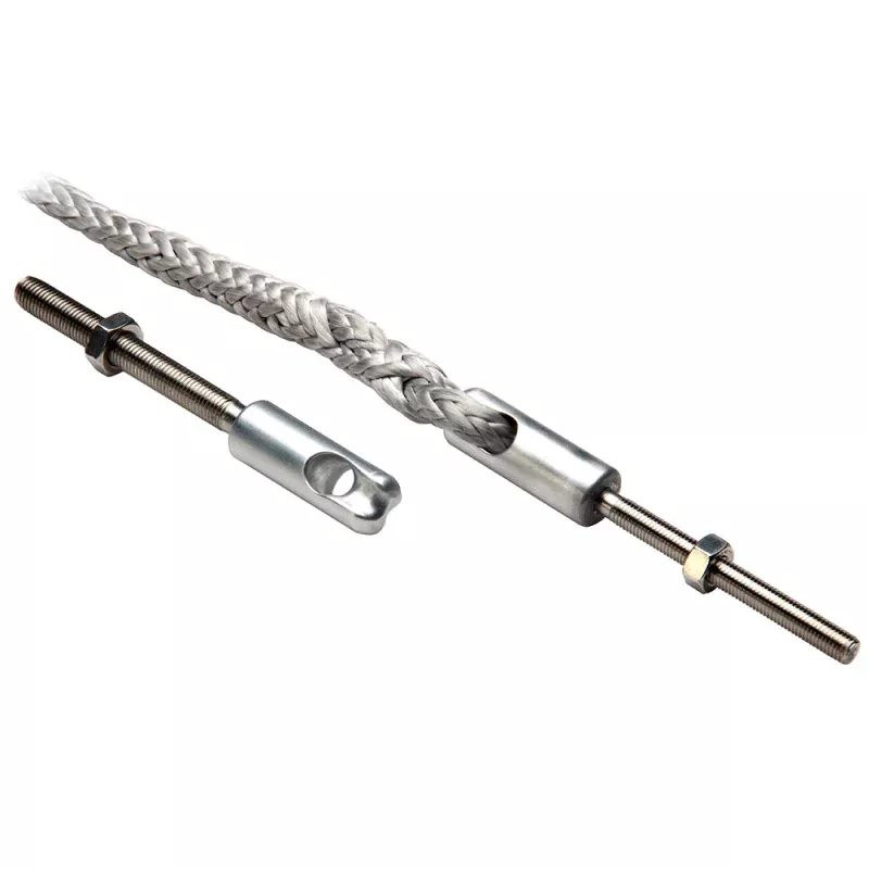 C. Sherman Johnson Splice Eye w/Threaded Stud: 1/4″ -28 x 2-1/2″ RH w/Splice Eye