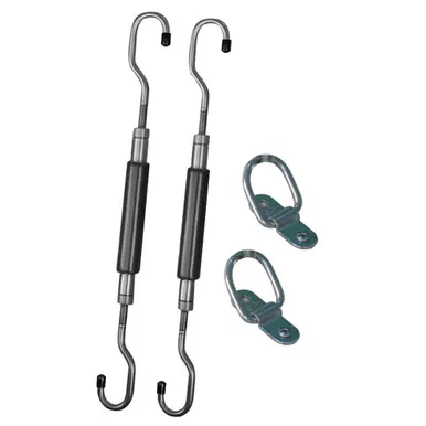 C. Sherman Johnson Stainless Steel Cooler Tie-Down Kit