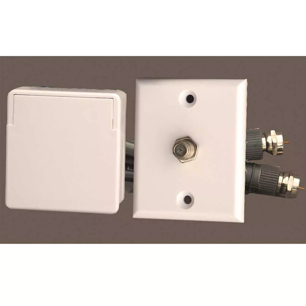 Cable TV Weatherproof Interior/Exterior Connector Kit