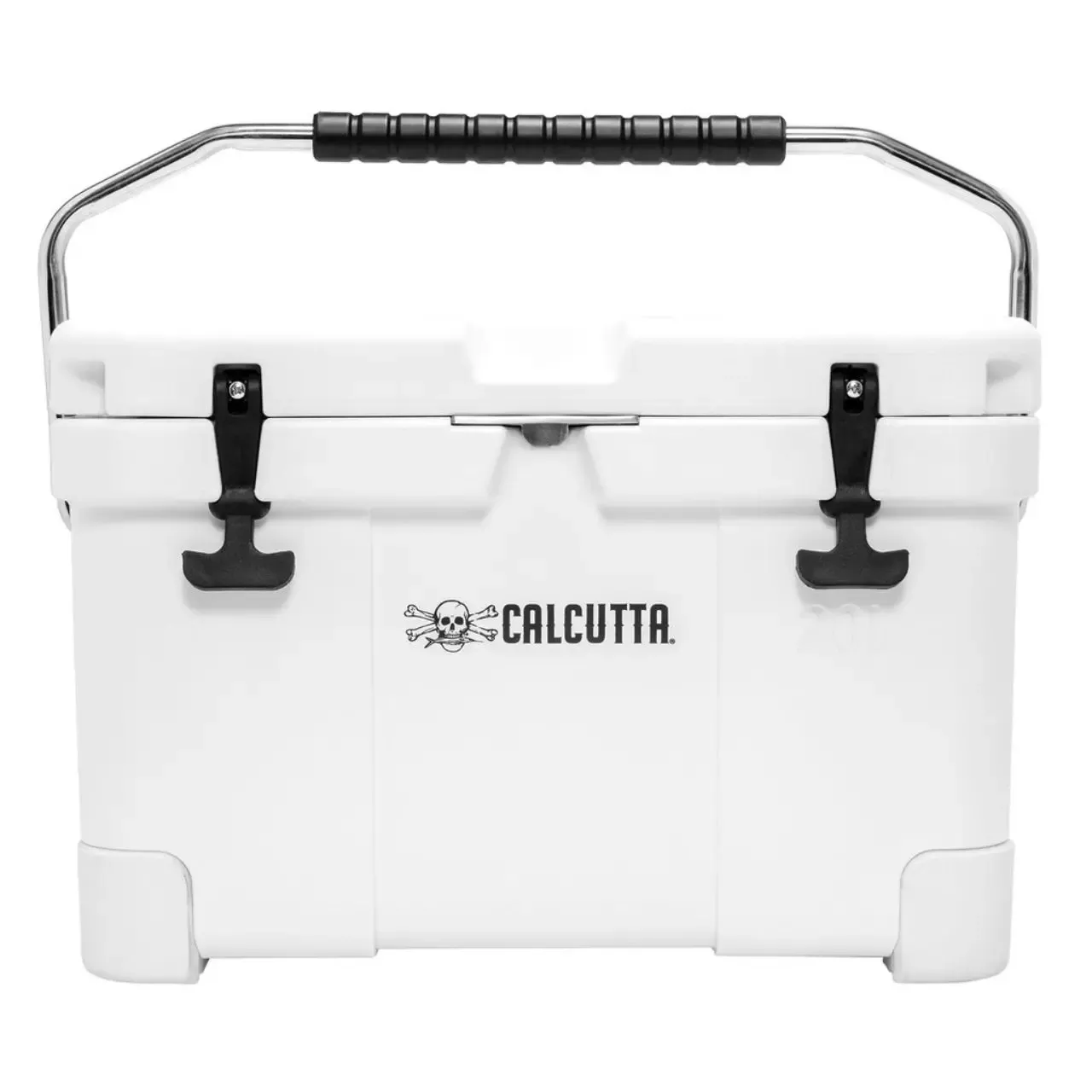 Calcutta Renegade 20 Liter White Cooler with Drain Plug Light