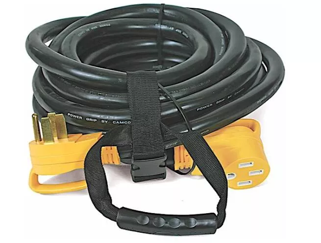 Camco 30' 50 Amp Power Grip Extension Cord• 55195