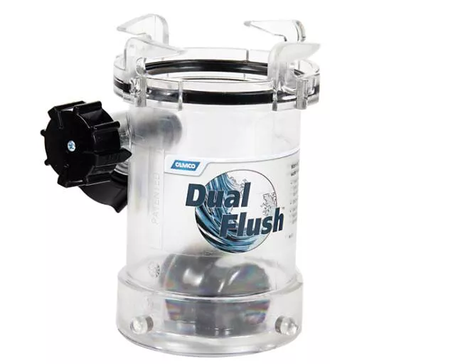 Camco Dual Flush Holding Tank and Sewer Hose Rinser• 39072