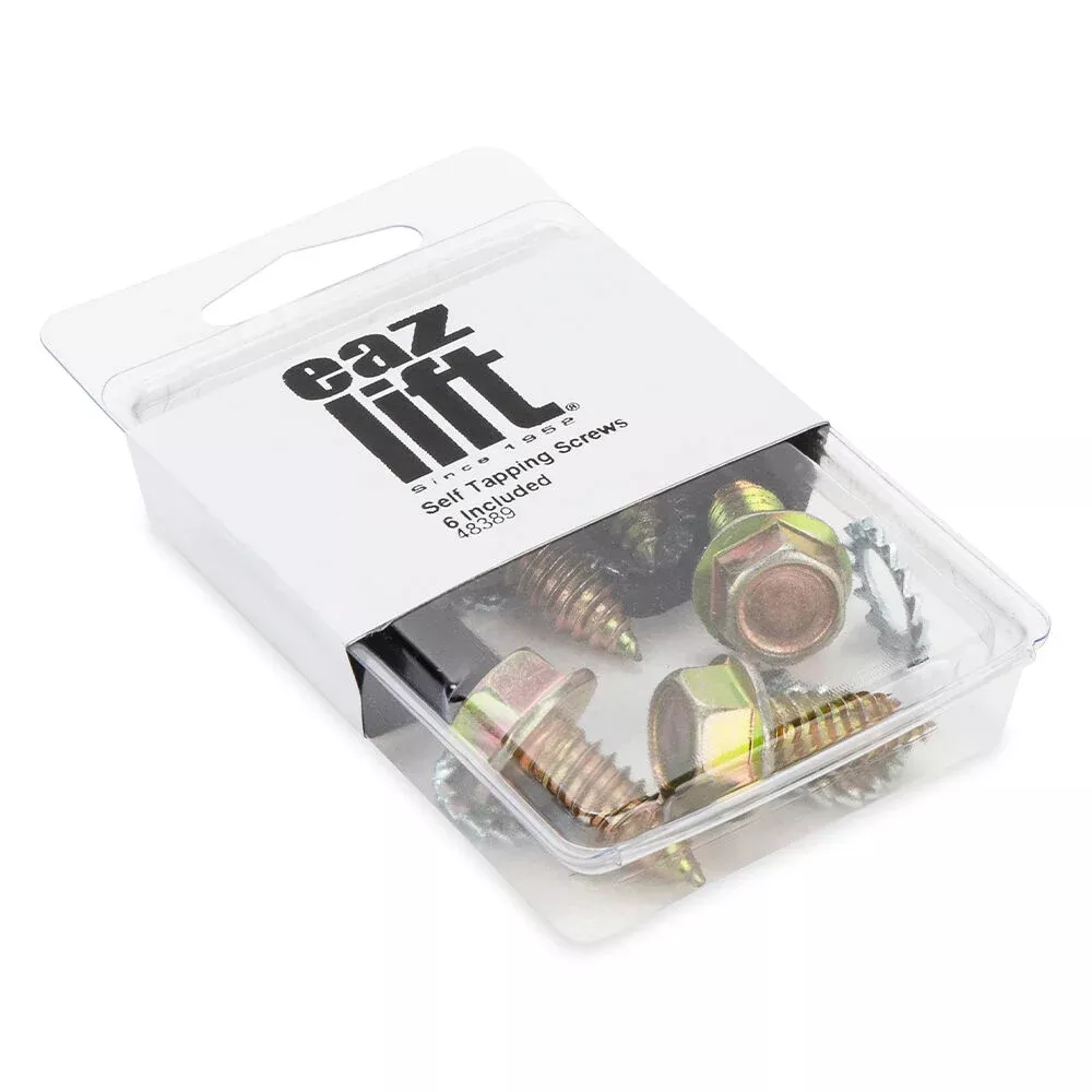 Camco Eaz-Lift 3/8" x 1" Self-Tapping Screw, 6-Pack