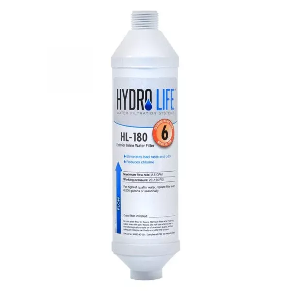 Camco KDF/GAC 2 GPM Water Filter• 52133