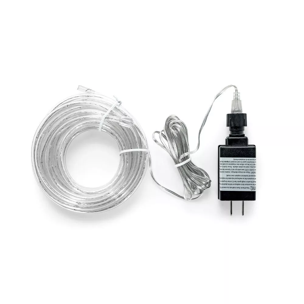 Camco LED Rope Light, White, 16'