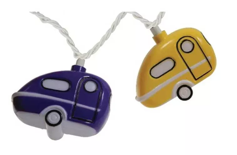 Camco Party Lights – Retro Travel Trailer• 42655