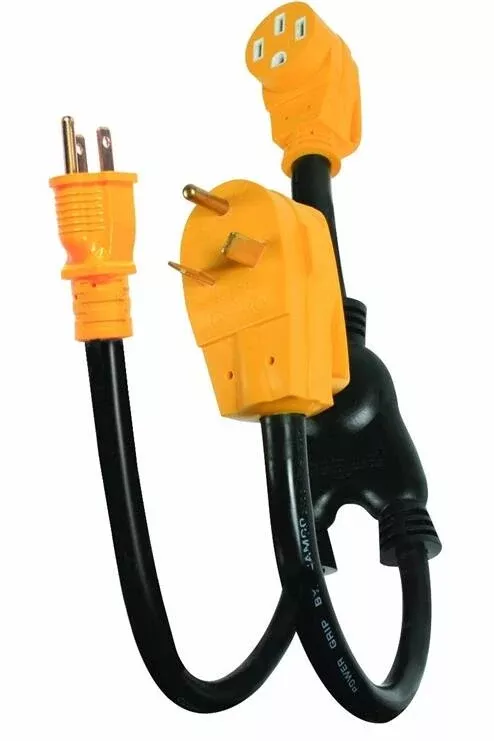 Camco Power Grip Power Maximizer 50 Amp Adapter• 55025