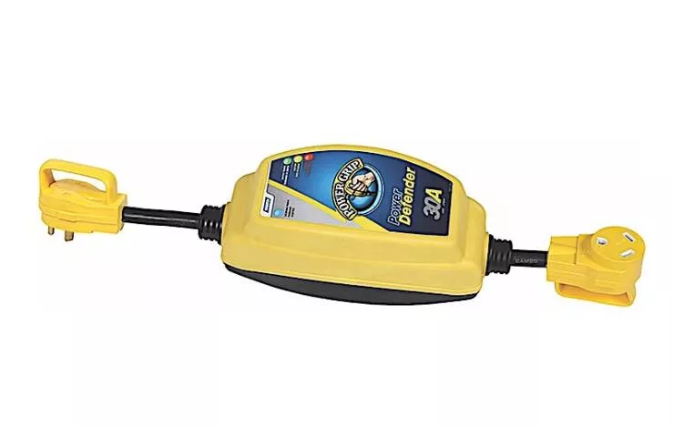 Camco PowerGrip RV 30 Amp Voltage Protector with Integrated Surge Protection• 55301