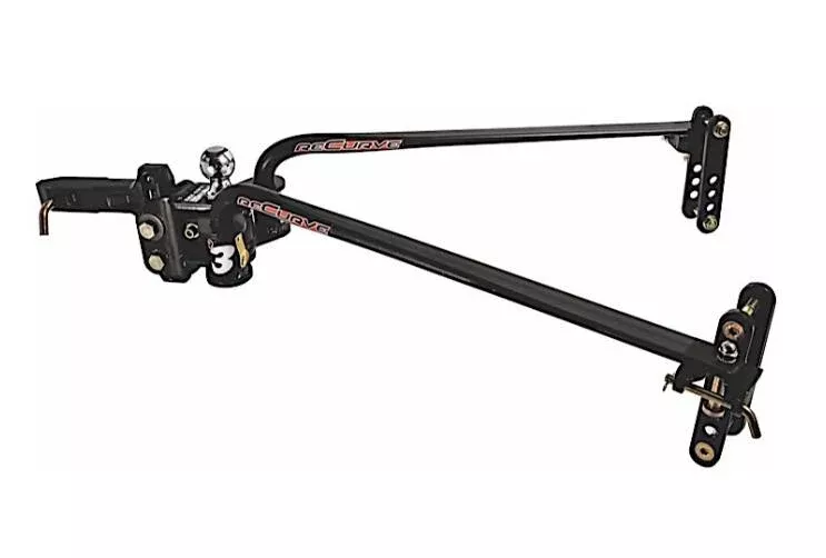 Camco ReCurve R3 Weight Distribution Hitch with Adjustable Sway Control - 12,000 GTW / 1,200 lb.TW• 48753