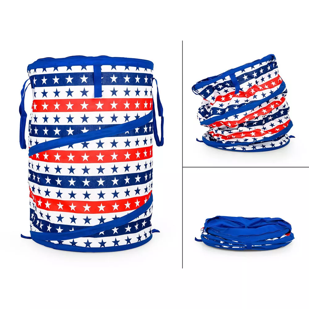 Camco Red, White, and Blue Pop-Up Container