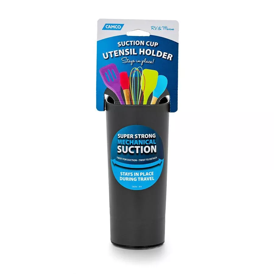 Camco Suction-Cup Utensil Holder For RVs