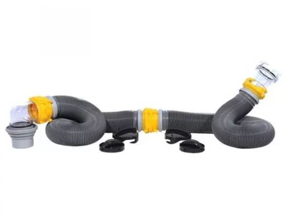 Camco SUPER Kit 20' Gray Sewer Hose Kit• 39659