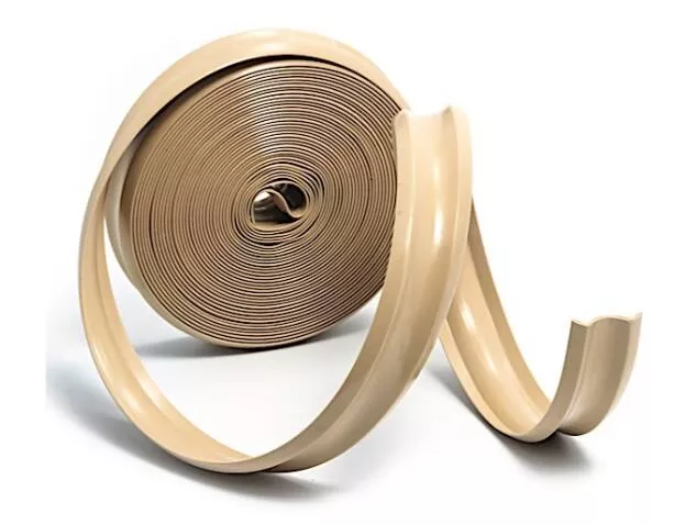 Camco Vinyl Trim Insert - 3 / 4" x 100' Beige• 25252