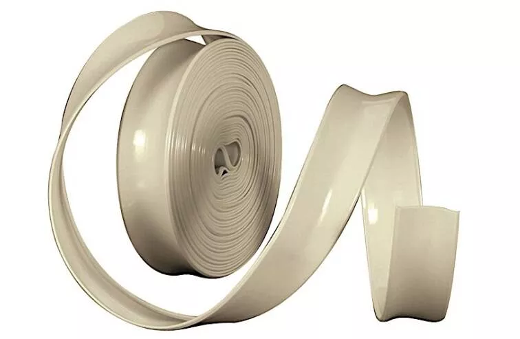 Camco Vinyl Trim Insert - 3 / 4" x 100' Colonial White• 25242