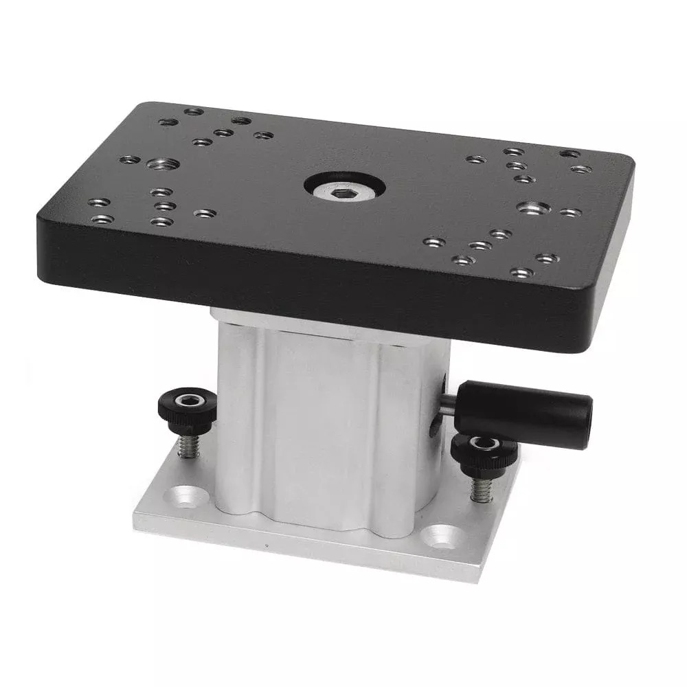 Cannon Aluminum Swivel Base Downrigger Pedestal – 4″