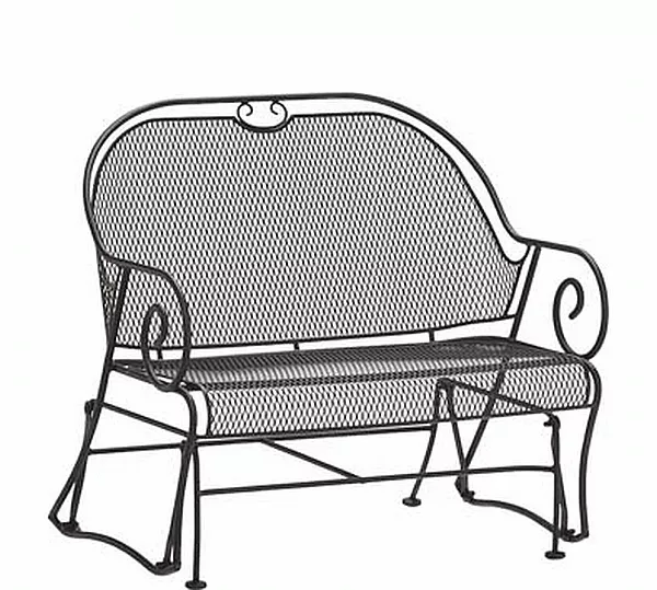 Cantebury Wrought Iron Loveseat
