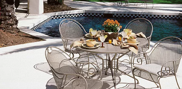 Cantebury Wrought Iron Patio Set