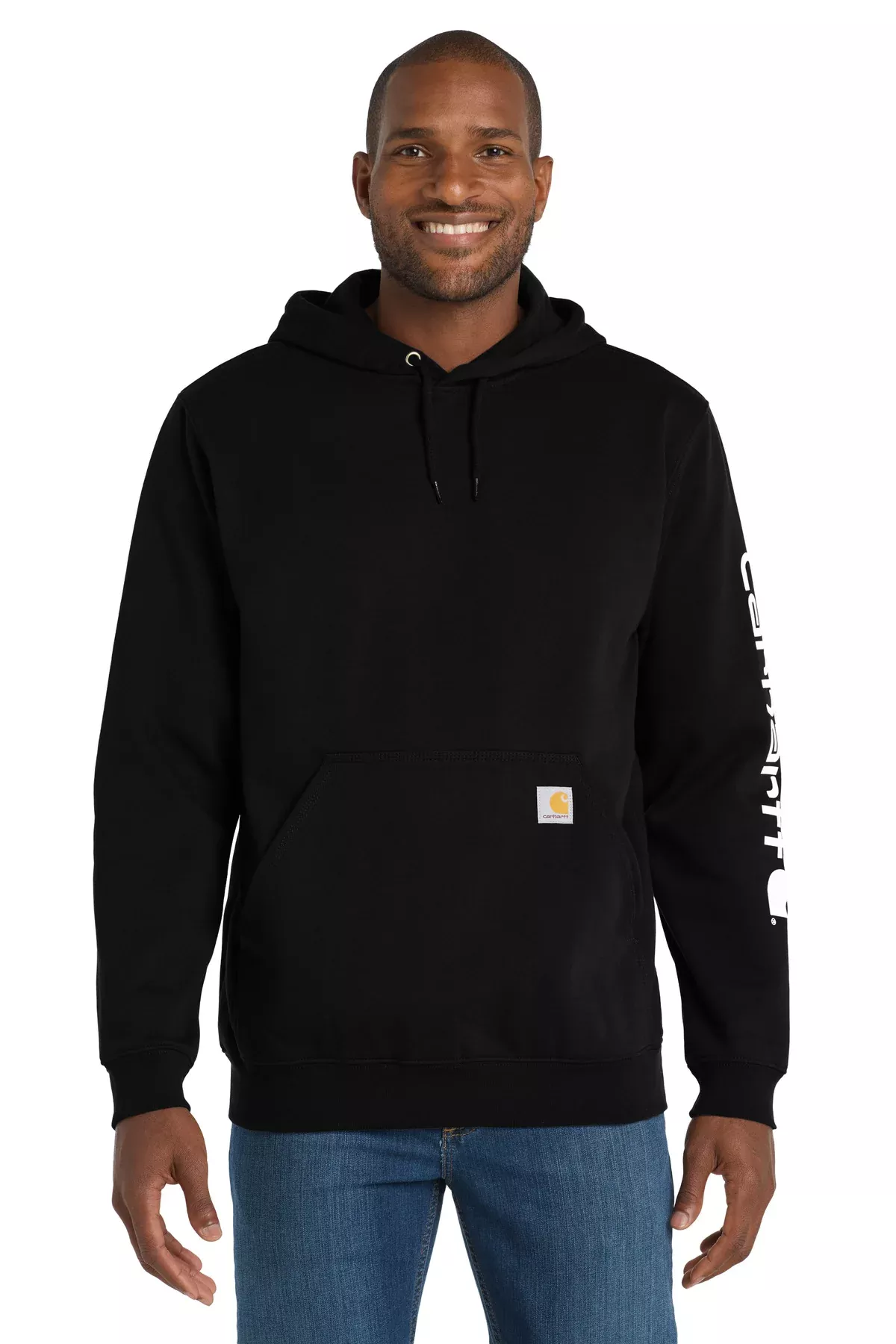 Carhartt Men’s Midweight Hooded Logo Sweatshirt CTK288