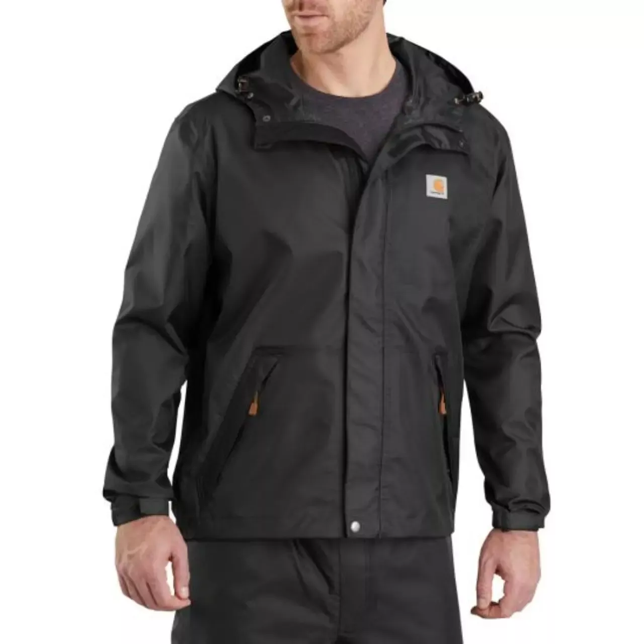 Carhartt Men's Waterproof Breathable Midweight Loose Fit Jacket