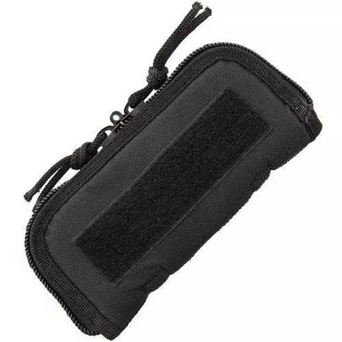 Carry All Black Cordura 7 Inch Zipper Pouch
