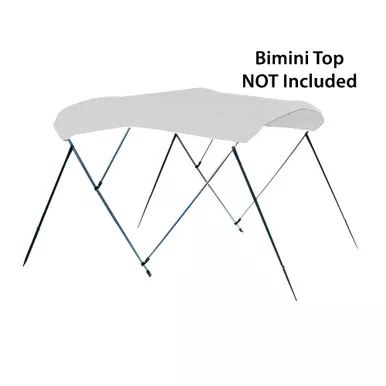 Carver 3-Bow Anodized Aluminum Bimini Top Frame